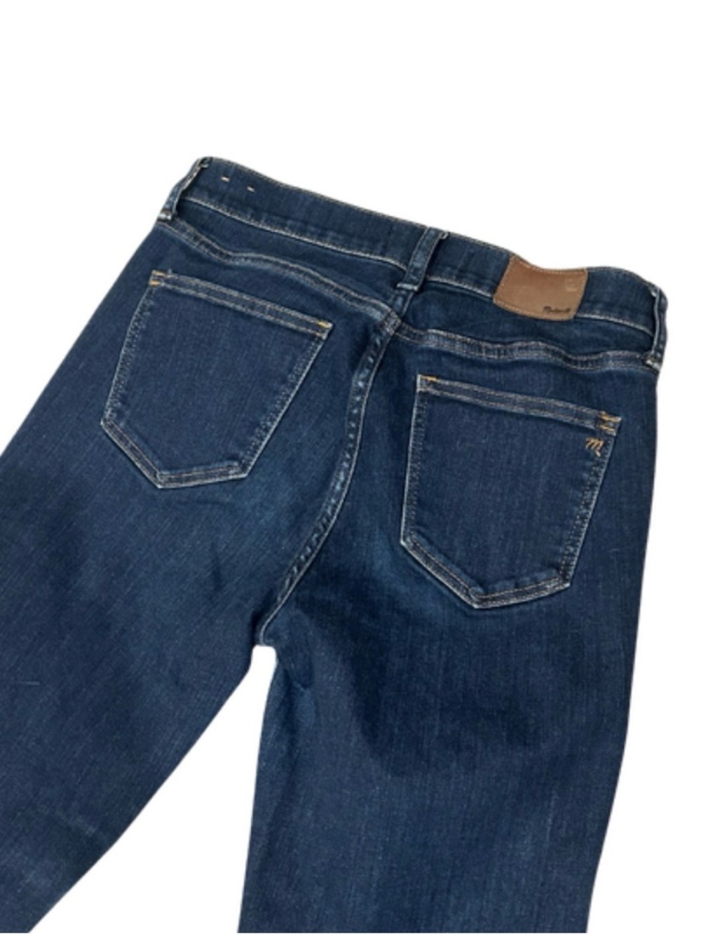 Madewell Alley Straight Jeans | Med Dark Wash | Size 27 - Picture 6 of 7